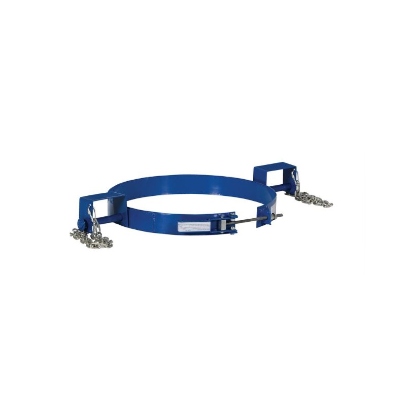 55 Gallon Drum Lifter Ring, Steel Tilting Drum Ring, Painted