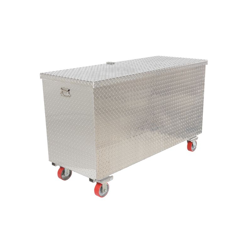 Vestil Apts-3060-C-Fd Aluminum Portable Tool Box With Fold Down Front Door With Casters