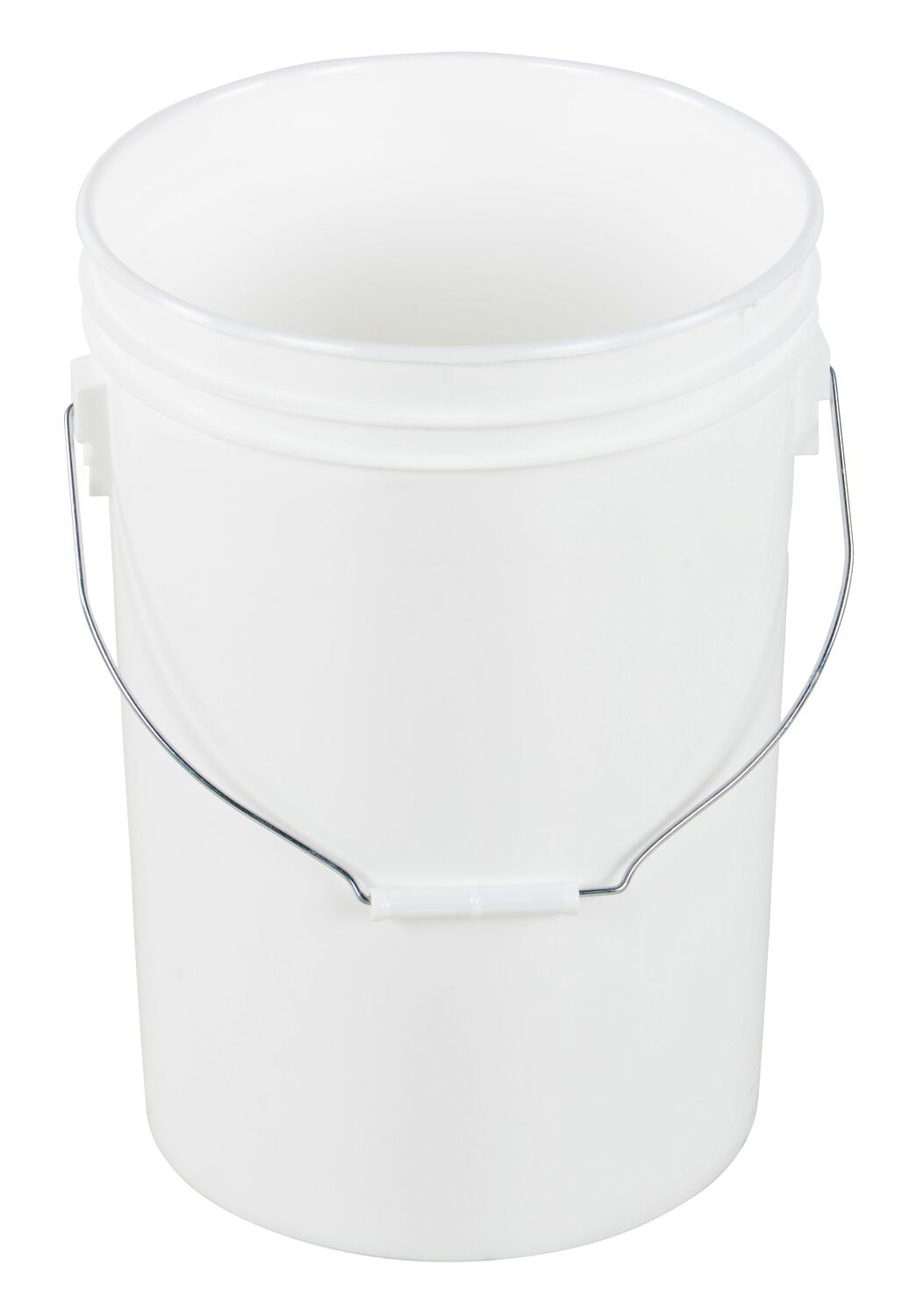 Vestil PAIL-1-PWP High Density Polyethylene Open Head Pail With Plastic