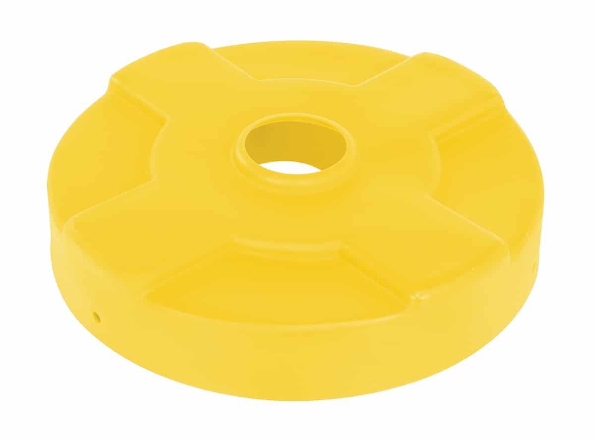 Vestil Dc-P-30-Can-Yl Low-Density Polyethylene Drum Recycling Lid