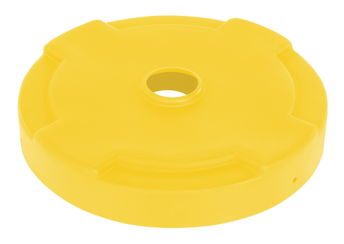 Vestil Dc-P-55-Can-Yl Low-Density Polyethylene Universal