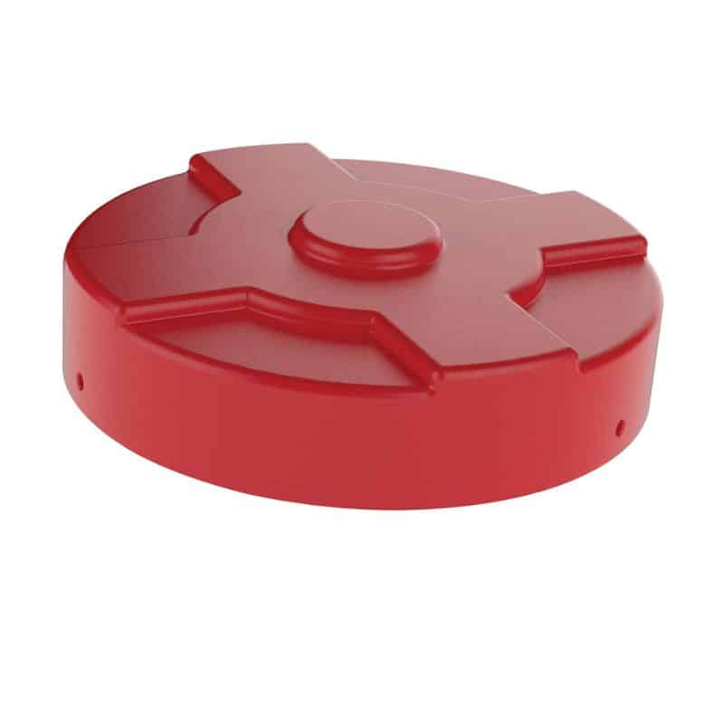 Vestil Dc-P-55-Rd Polyethylene Drum Cover