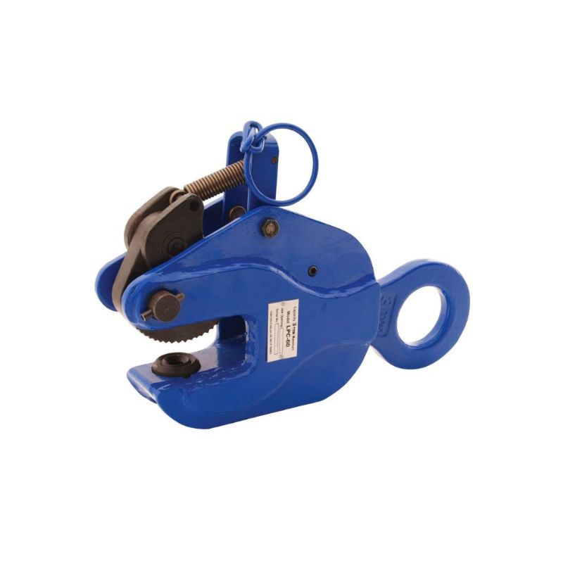 Vestil Lpc-60 Steel Vertical Positive Locking Plate Clamp 6000 Lb. Capacity