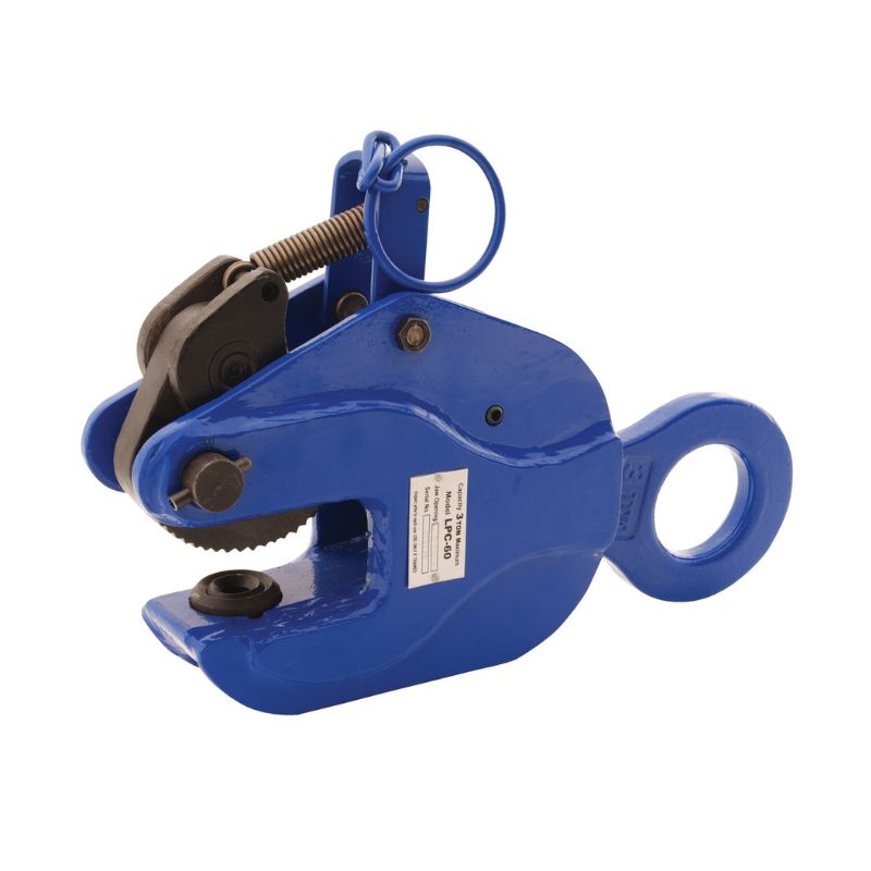 Vestil Lpc-60 Steel Vertical Positive Locking Plate Clamp 6000 Lb. Capacity