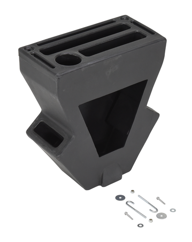 Vestil P-Caddy-Bk Recycled Plastic Pallet Jack Caddy