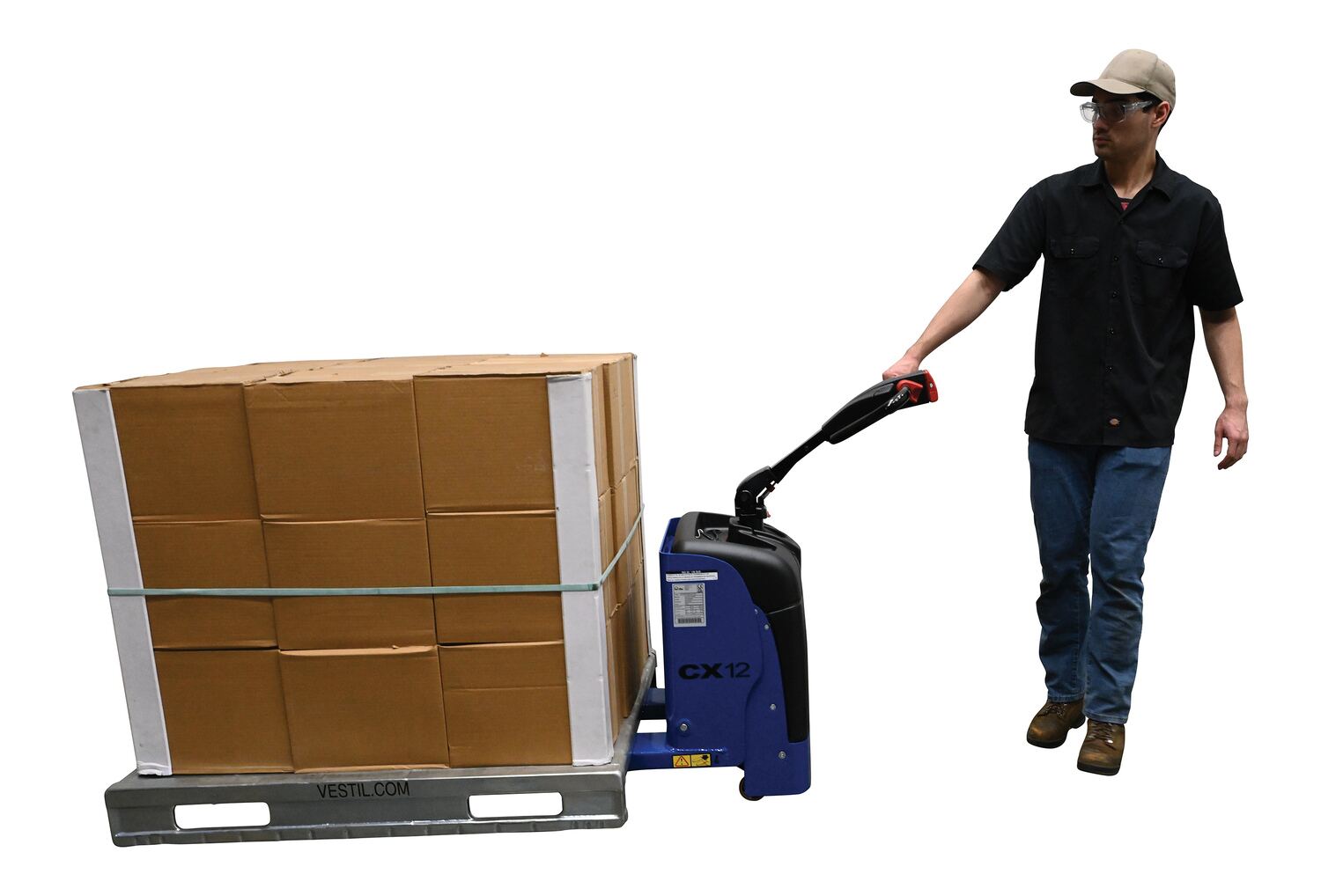Vestil Pmc-Ept-2045 Steel Pramac Electric Pallet Truck 8