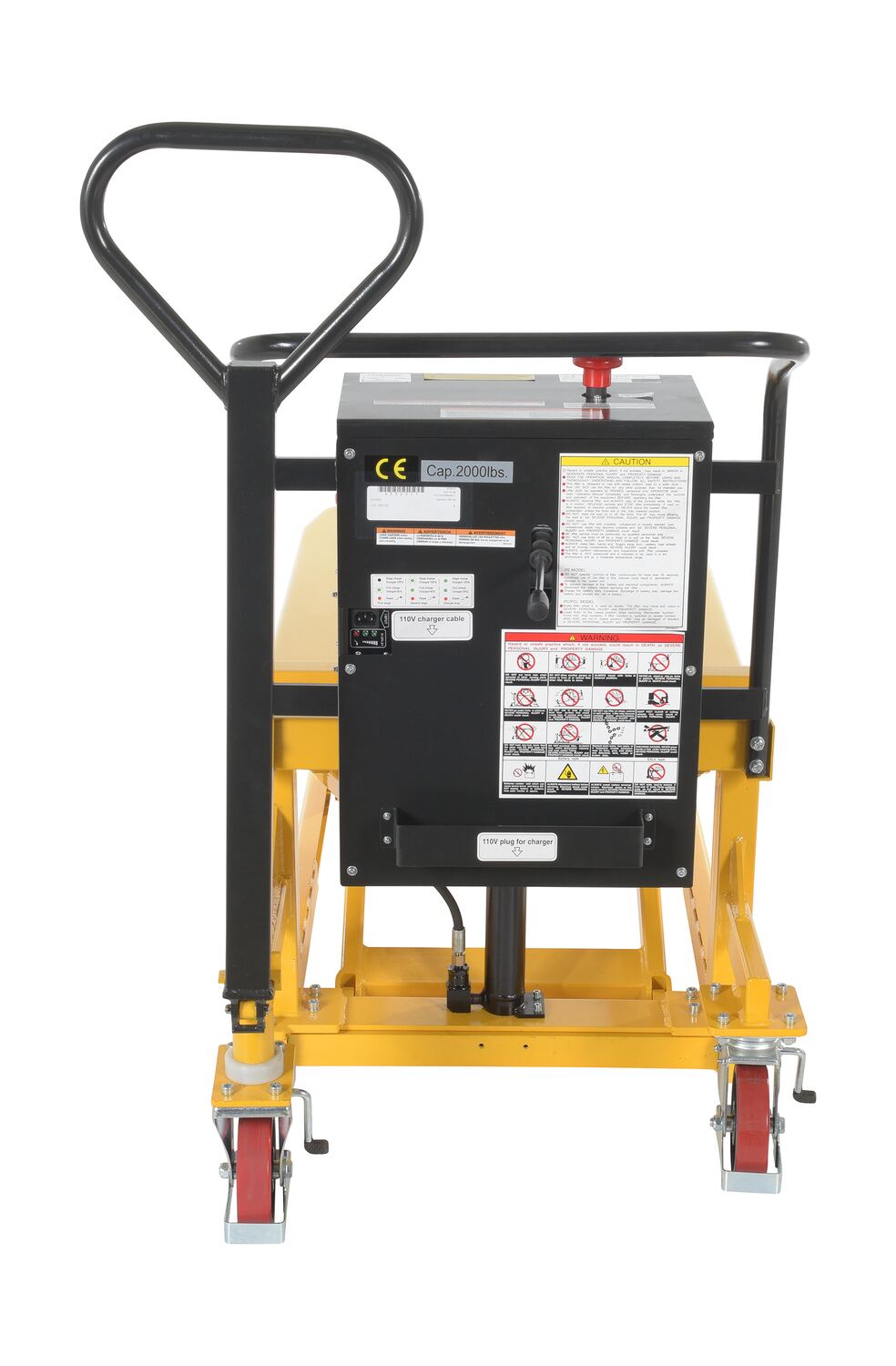 Vestil Tal-260-Hd Steel Tote-A-Load Dc Powered Fork Size 2