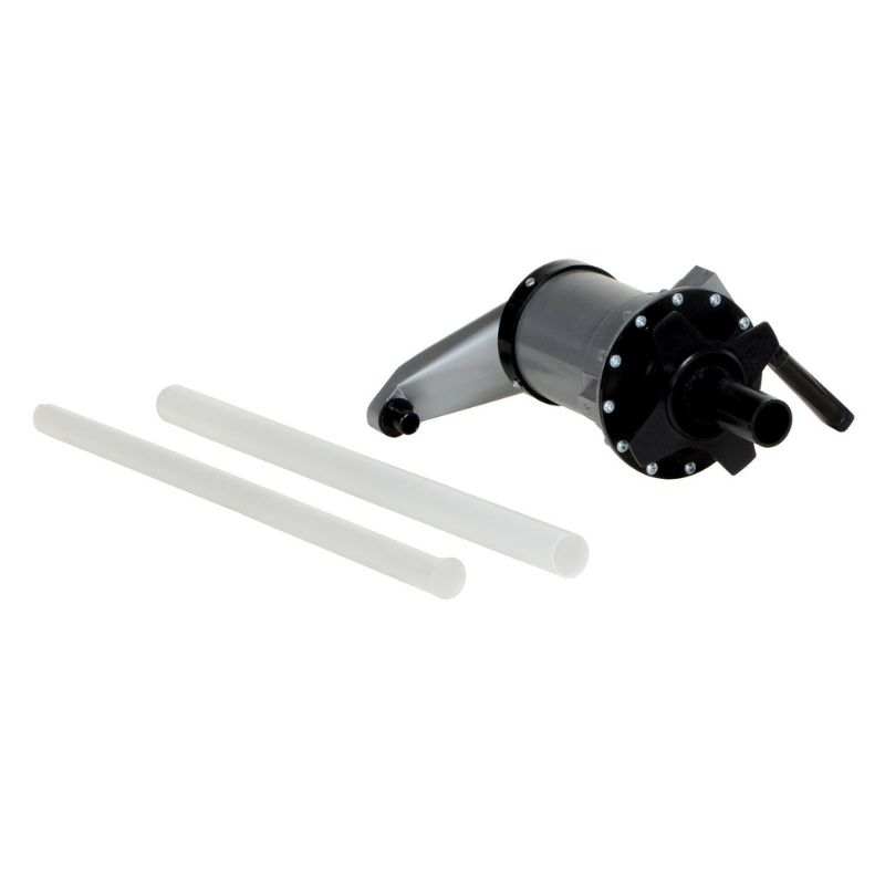 Vestil Vldp Polypropylene Manual Lever Action Drum &Amp; Pail Pump 10 Ounces Gray