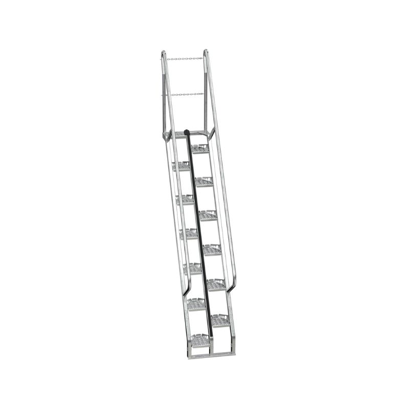 Vestil Ats-8-56-Hdg Galvanized Alternate Tread Stair