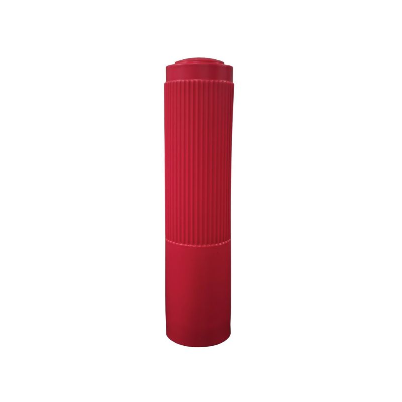 Vestil Bpc-Dr-R Polyethylene Ribbed Bollard Cover