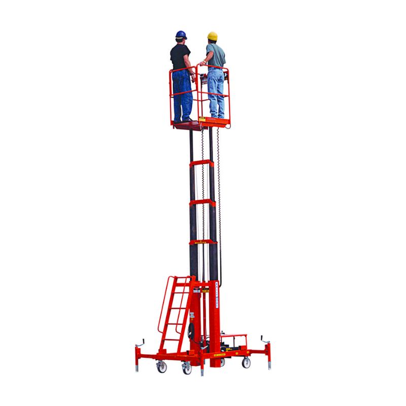Ballymore Mr-20-Dc 500 Lb. Two-Person Battery-Powered Hydraulic Telescoping Maintenance Lift