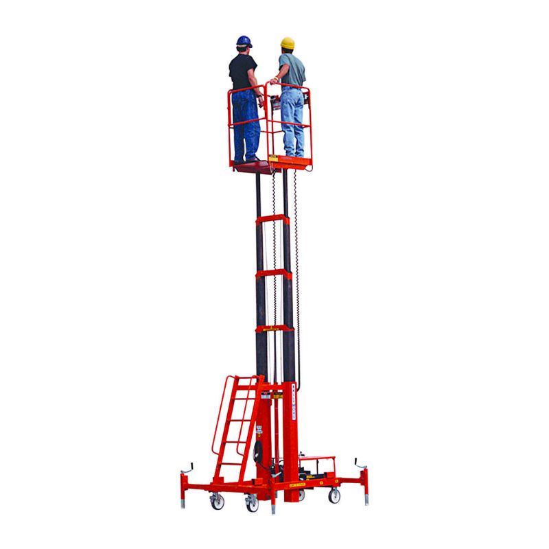 Ballymore Mr-24-Ac 500 Lb. Two-Person Battery-Powered Hydraulic Telescoping Maintenance Lift