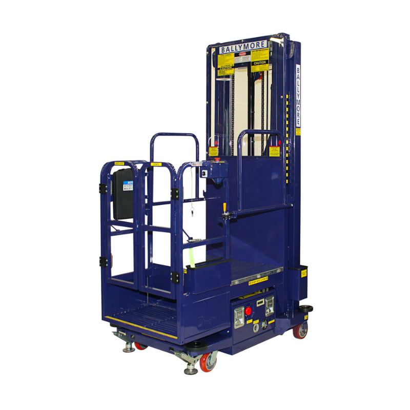Ballymore Ps-12 18 Battery-Powered Hydraulic Stocking Lift With Cargo Deck