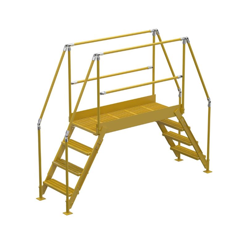 Vestil Col-4-36-44 Steel Crossover Ladder