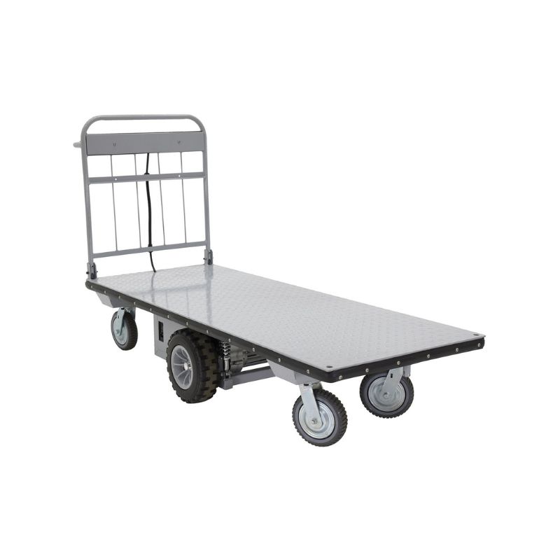 Vestil Emhc-2872-1 Steel Electric Material Handling Cart No Sides