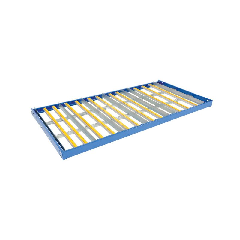 Vestil Gfl-9648 Steel Pallet Rack Gravity Flow Shelves