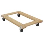 Vestil Hdof-2436-12-Nm Hardwood Open Deck Dolly - Vestil Hdof-2436-12-Nm Hardwood Open Deck Dolly - Material Handling
