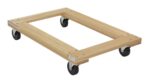 Vestil Hdof-2436-12-Nm Hardwood Open Deck Dolly - Vestil Hdof-2436-12-Nm Hardwood Open Deck Dolly - Material Handling