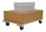 Vestil Hdof-2436-12-Nm Hardwood Open Deck Dolly - Vestil Hdof-2436-12-Nm Hardwood Open Deck Dolly - Material Handling