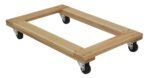 Vestil Hdof-2436-9-Nm Hardwood Open Deck Dolly - Vestil Hdof-2436-9-Nm Hardwood Open Deck Dolly - Material Handling