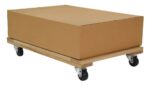 Vestil Hdof-2436-9-Nm Hardwood Open Deck Dolly - Vestil Hdof-2436-9-Nm Hardwood Open Deck Dolly - Material Handling