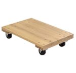 Vestil Hdos-1624-9 Hardwood Solid Deck Dolly - Vestil Hdos-1624-9 Hardwood Solid Deck Dolly - Material Handling