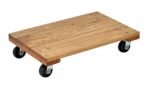 Vestil Hdos-1624-9-E Poplar Solid Deck Dolly - Vestil Hdos-1624-9-E Poplar Solid Deck Dolly - Material Handling