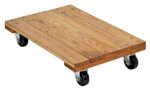 Vestil Hdos-1624-9-E Poplar Solid Deck Dolly - Vestil Hdos-1624-9-E Poplar Solid Deck Dolly - Material Handling