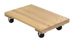 Vestil Hdos-1624-9 Hardwood Solid Deck Dolly - Vestil Hdos-1624-9 Hardwood Solid Deck Dolly - Material Handling