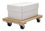 Vestil Hdos-1624-9 Hardwood Solid Deck Dolly - Vestil Hdos-1624-9 Hardwood Solid Deck Dolly - Material Handling