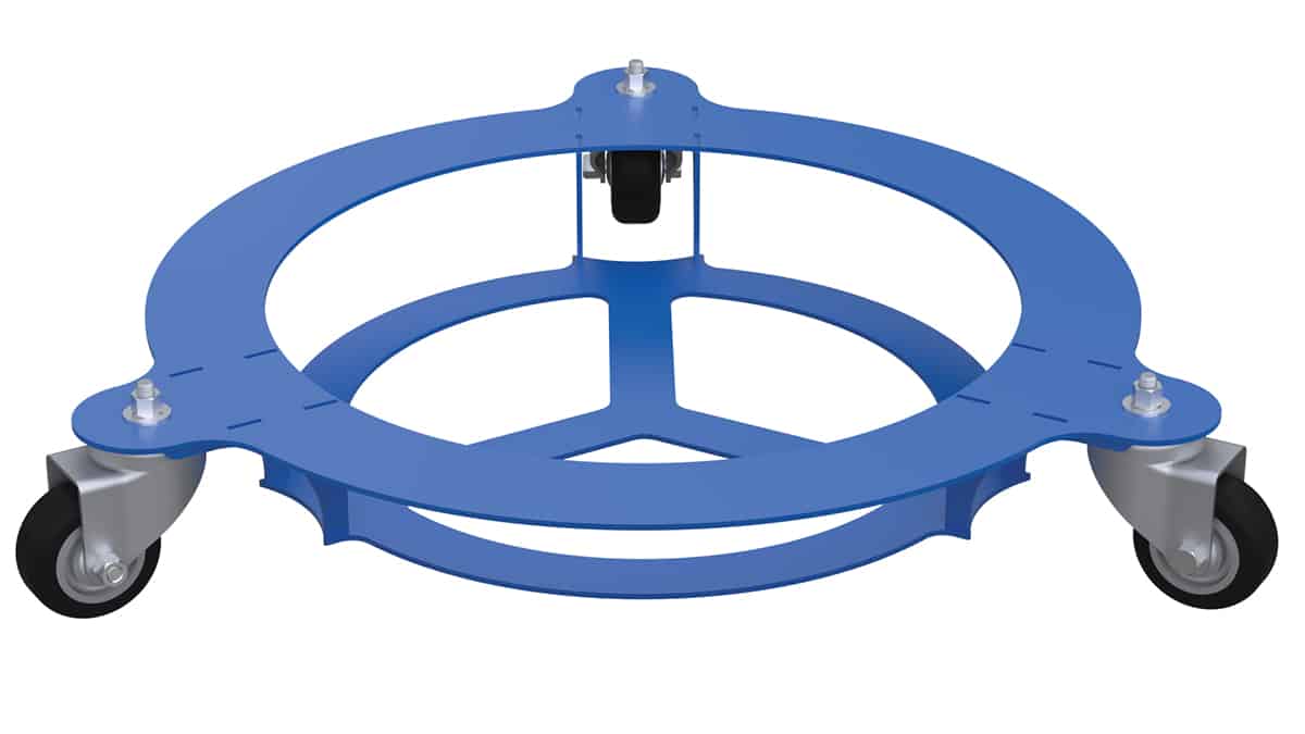 Vestil Kt-D-16-200-Bl Keg Transport Dolly - Vestil Kt-D-16-200-Bl Keg Transport Dolly - Material Handling