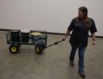 Vestil Lsc-2448-4Sd Steel Landscape Cart With Fold Down Side - Vestil Lsc-2448-4Sd Steel Landscape Cart With Fold Down Side - Material Handling