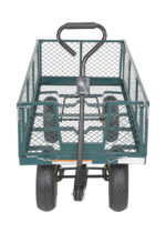 Vestil Lsc-2448-4Sd Steel Landscape Cart With Fold Down Side - Vestil Lsc-2448-4Sd Steel Landscape Cart With Fold Down Side - Material Handling