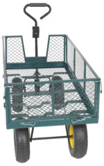 Vestil Lsc-2448-4Sd Steel Landscape Cart With Fold Down Side - Vestil Lsc-2448-4Sd Steel Landscape Cart With Fold Down Side - Material Handling
