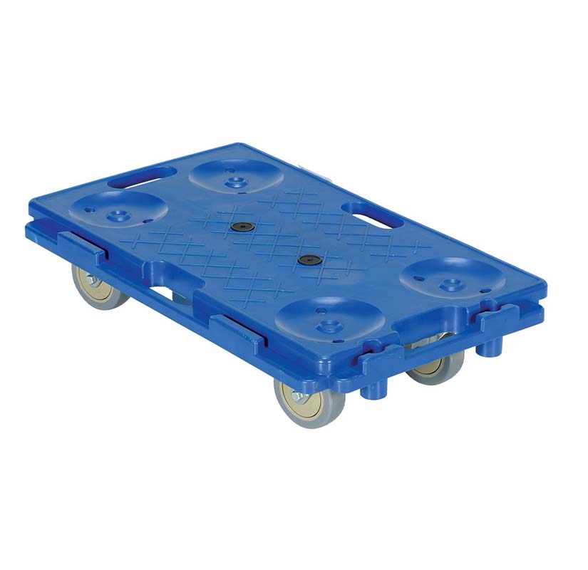 Vestil Dol-1830-F Polyethylene Flush Top Dolly - Vestil Dol-1830-F Polyethylene Flush Top Dolly - Material Handling