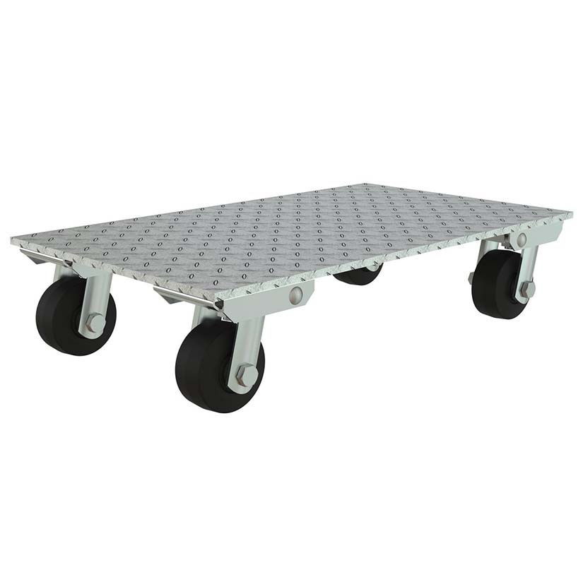 Vestil Acp-1824-9 Aluminum Channel Dolly - Vestil Acp-1824-9 Aluminum Channel Dolly - Material Handling