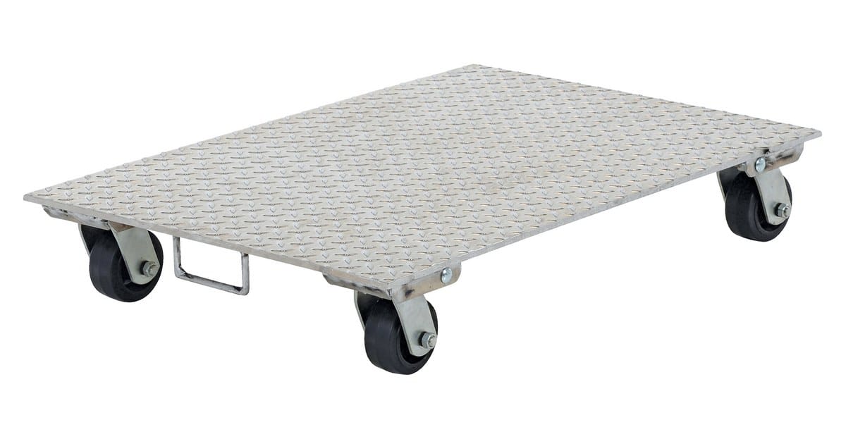 Vestil Acp-1824-9 Aluminum Channel Dolly - Vestil Acp-1824-9 Aluminum Channel Dolly - Material Handling