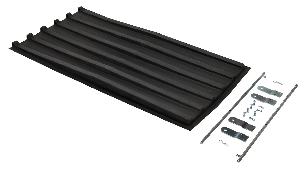 Vestil Plid-D-75 Polyethylene Heavy Duty D Style Hopper Lid
