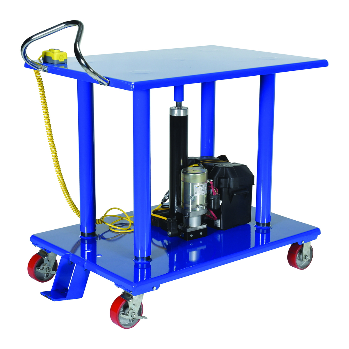 Vestil Pt2436E Steel Linear Actuated Low Profile Post Lift Table