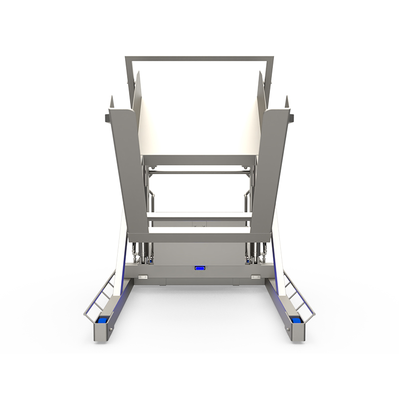 Premier Handling Stainless Steel Vat Combo Tipper Front
