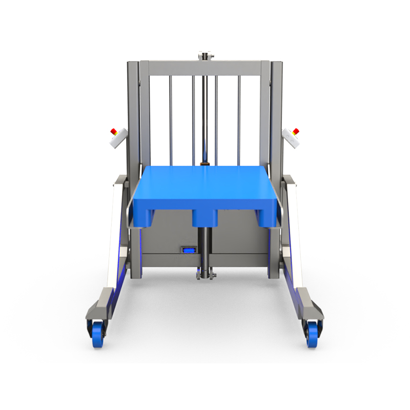 Premier Handling Stainless Steel Wide Pallet Lifter &Amp; Stacker Front