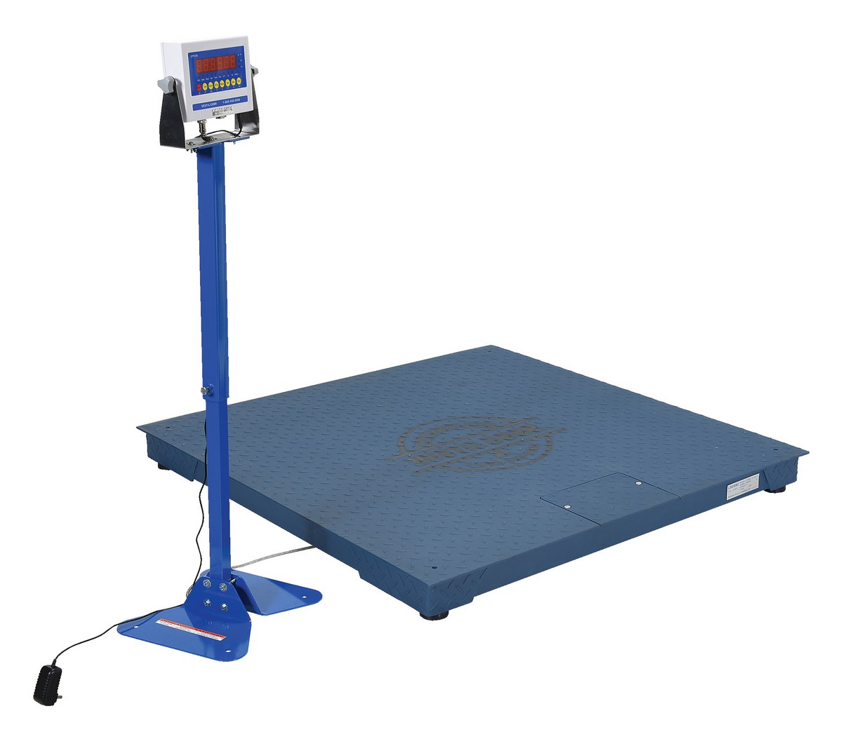 Vestil Scale-S-Cft-44-10K Steel Electronic Digital Floor Scale