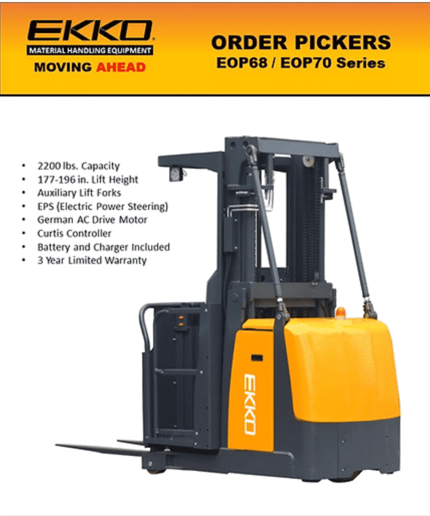 Ekko Eop70 Electric Order Picker