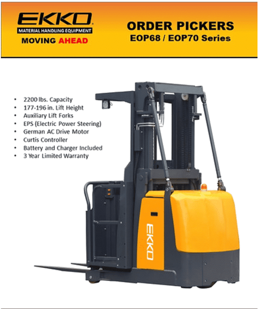 Ekko Eop68 Order Picker