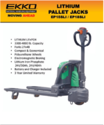 Ekko Ep15Sli Fully Electric Pallet Jack