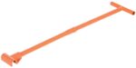 Vestil Vhmh-36-2 Steel Machine Roller Steering Bar Handle - Vestil Vhmh-36-2 Steel Machine Roller Steering Bar Handle - Material Handling