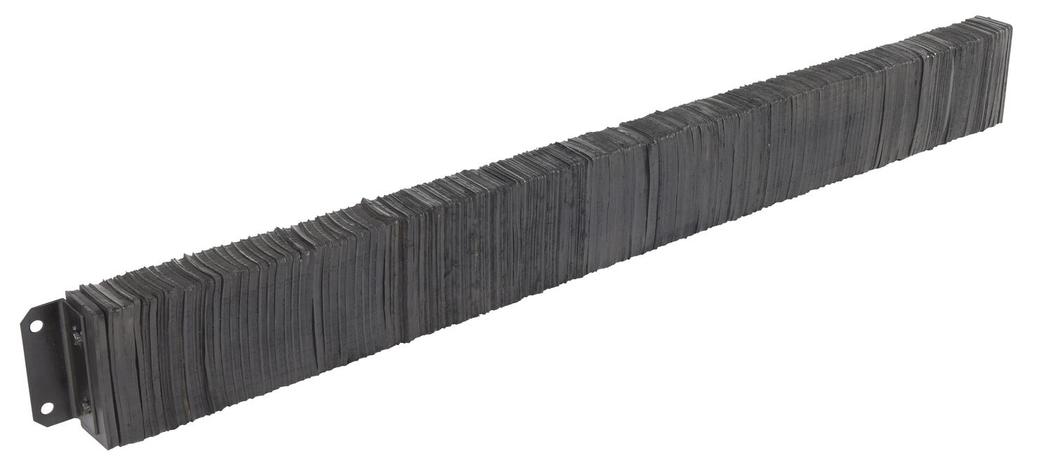 Vestil 1096-4.5 Laminated Rubber Dock Bumper 1