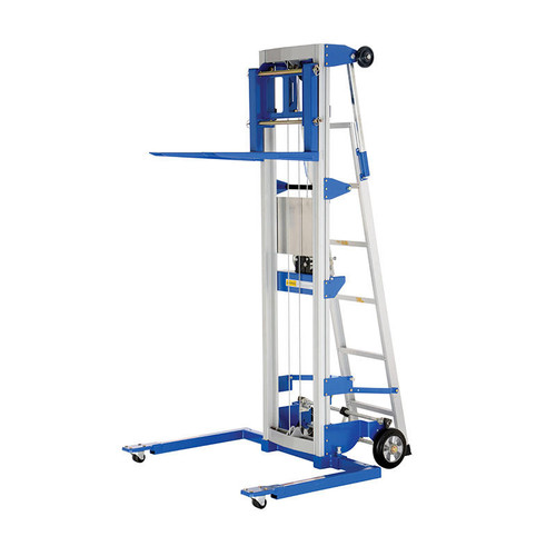 Vestil A-Lift-Ehp-Lad Hand Winch Option-Retractable Ladder 1
