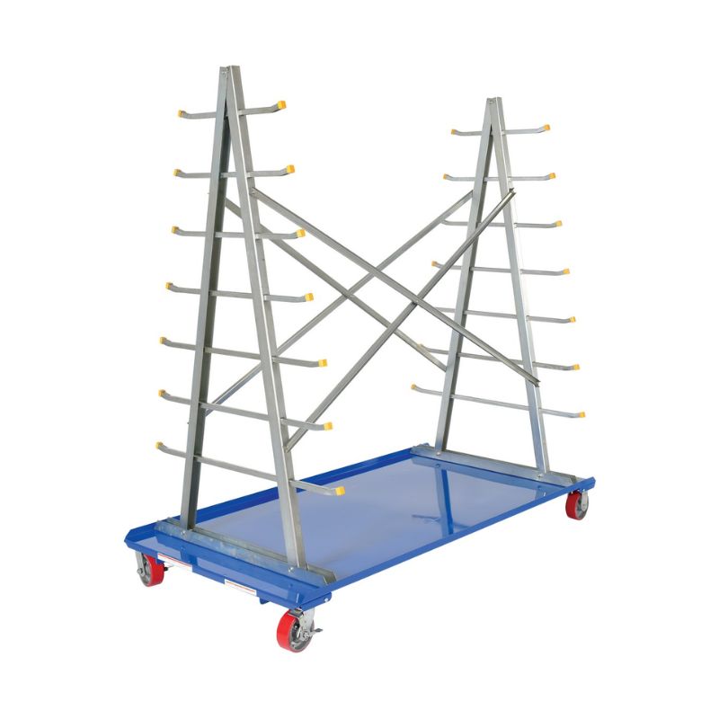 Vestil Afsr-3672 Steel A-Frame Rack Cart