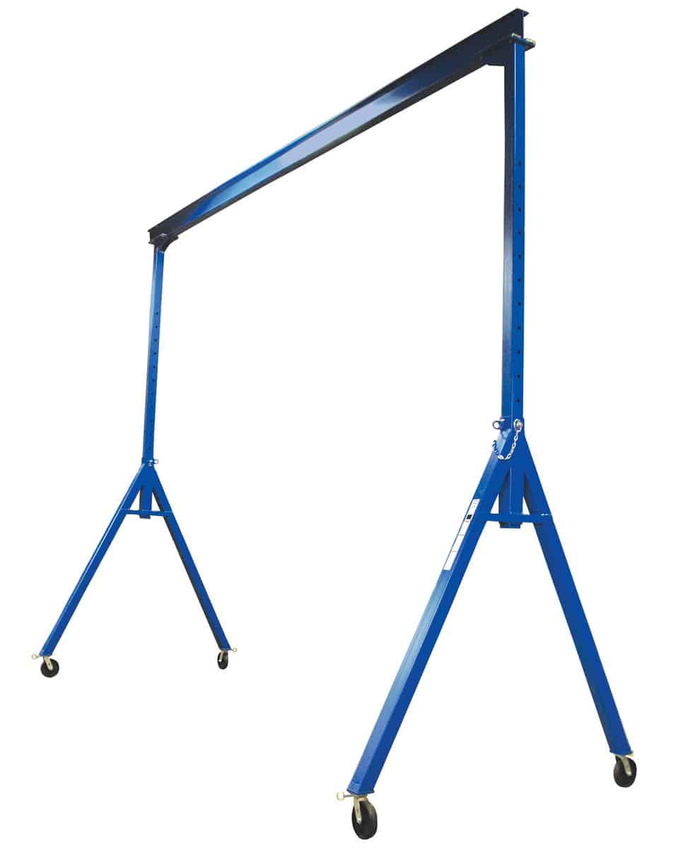 Vestil Ahs-4-20-16 Steel Adjustable Height Gantry Crane